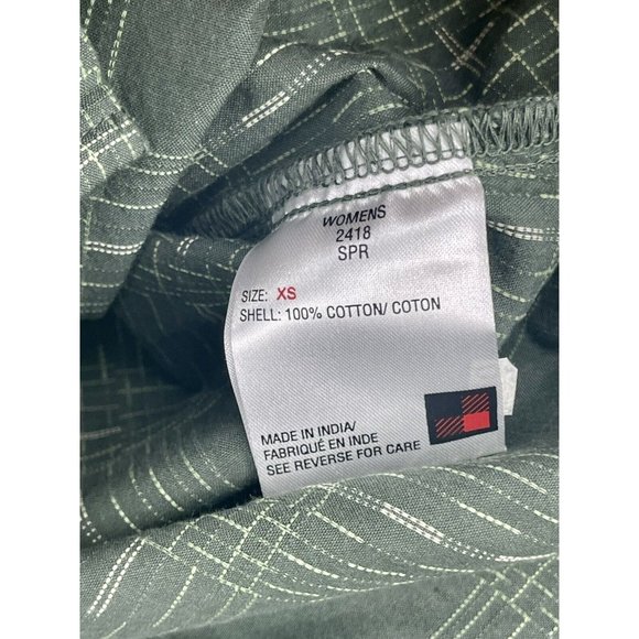 Woolrich Corduroy Vest and Matching Shirt 2 Piece Green Spruce NWT Womens Sz XS - Picture 14 of 16